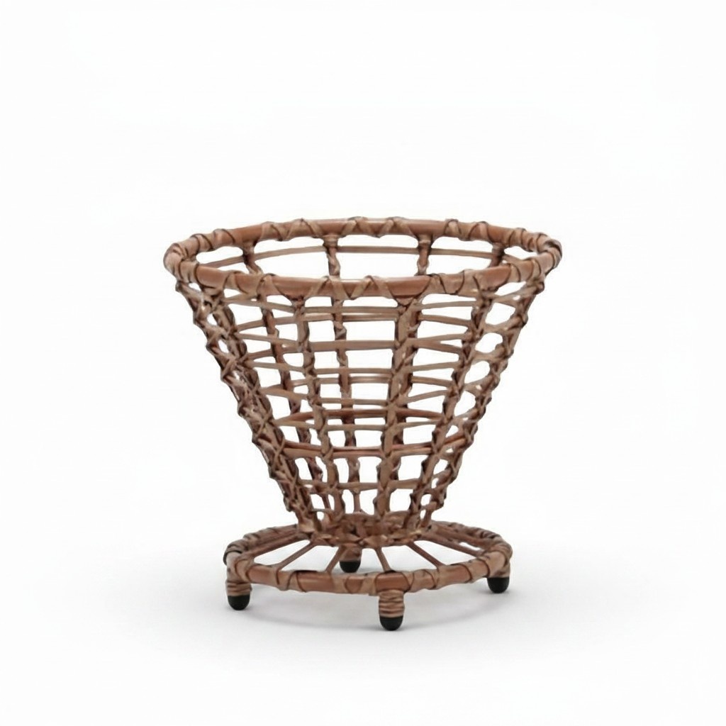 Brown Rattan Coffee Table Side Table Designer Coffee Table Terrace Luxury Furniture