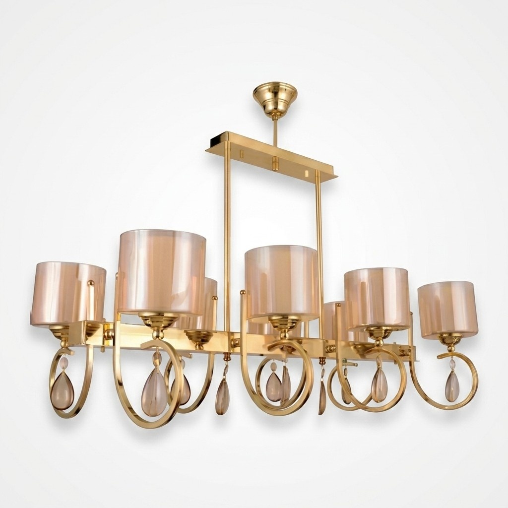 Ceiling lamp living room light luxury chandelier lamps 50x75