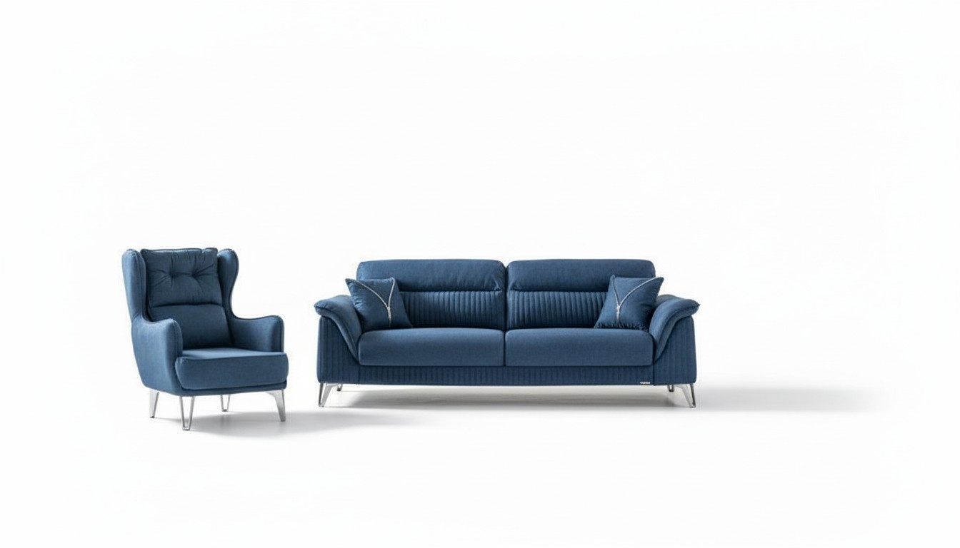 Cozy 3+1 sofa set Stylish design for maximum comfort & relaxation