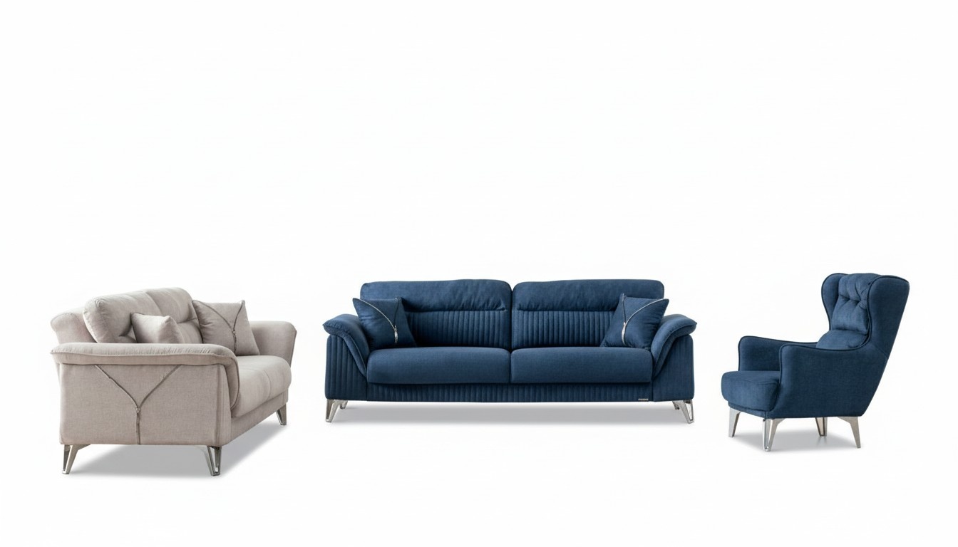 Cozy 3+3+1 sofa set Elegant design for stylish living comfort