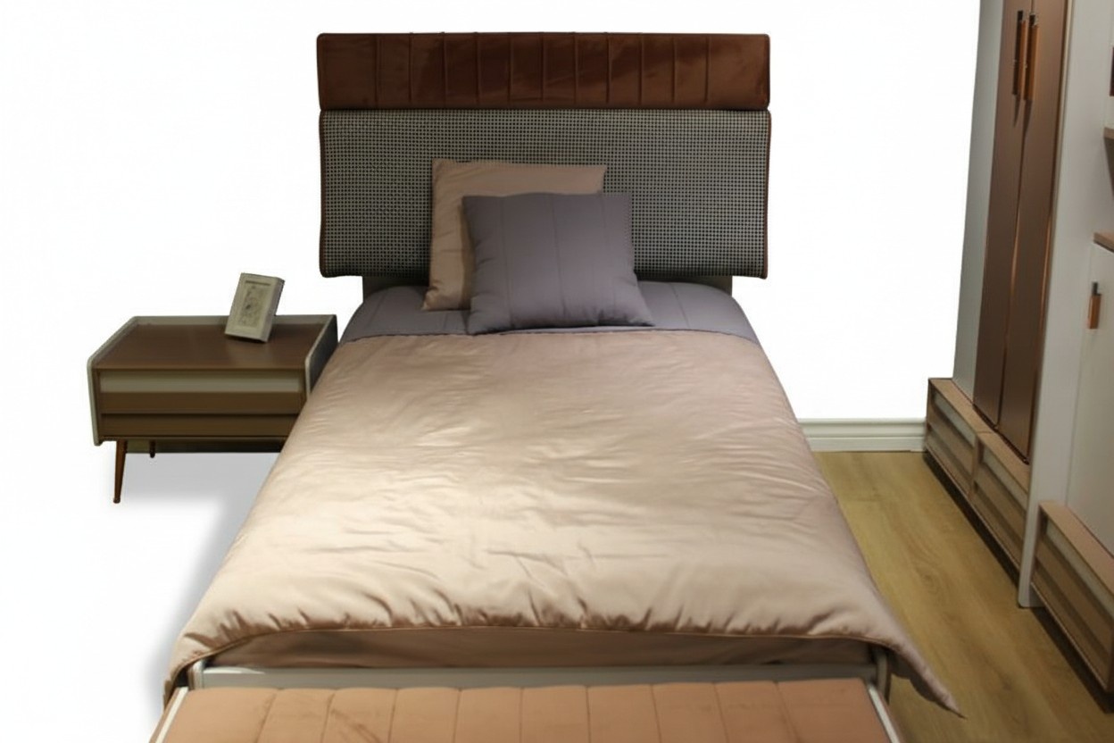 Children\'s bed modern bed youth room bed 207 x 120 cm children\'s room new