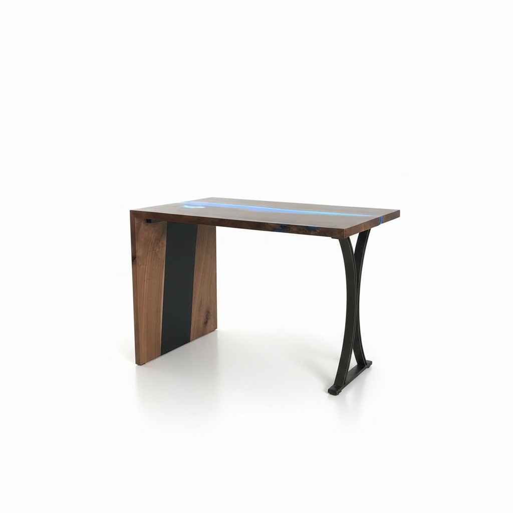 Made-to-measure Table Epoxy Resin River Tables Real Wood Price 1sqm