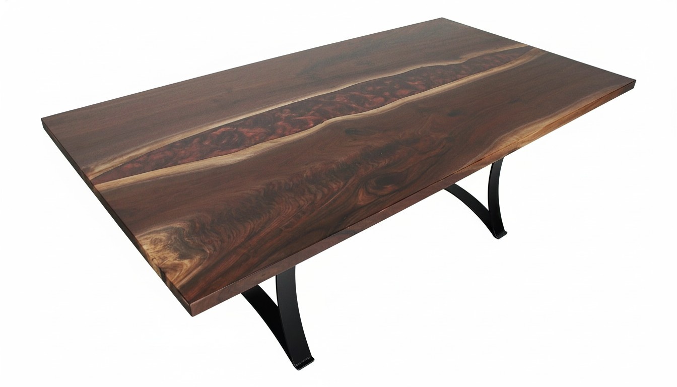 Custom made table Epoxy resin Epoxy Resin River Real wood Price 1sqm tables