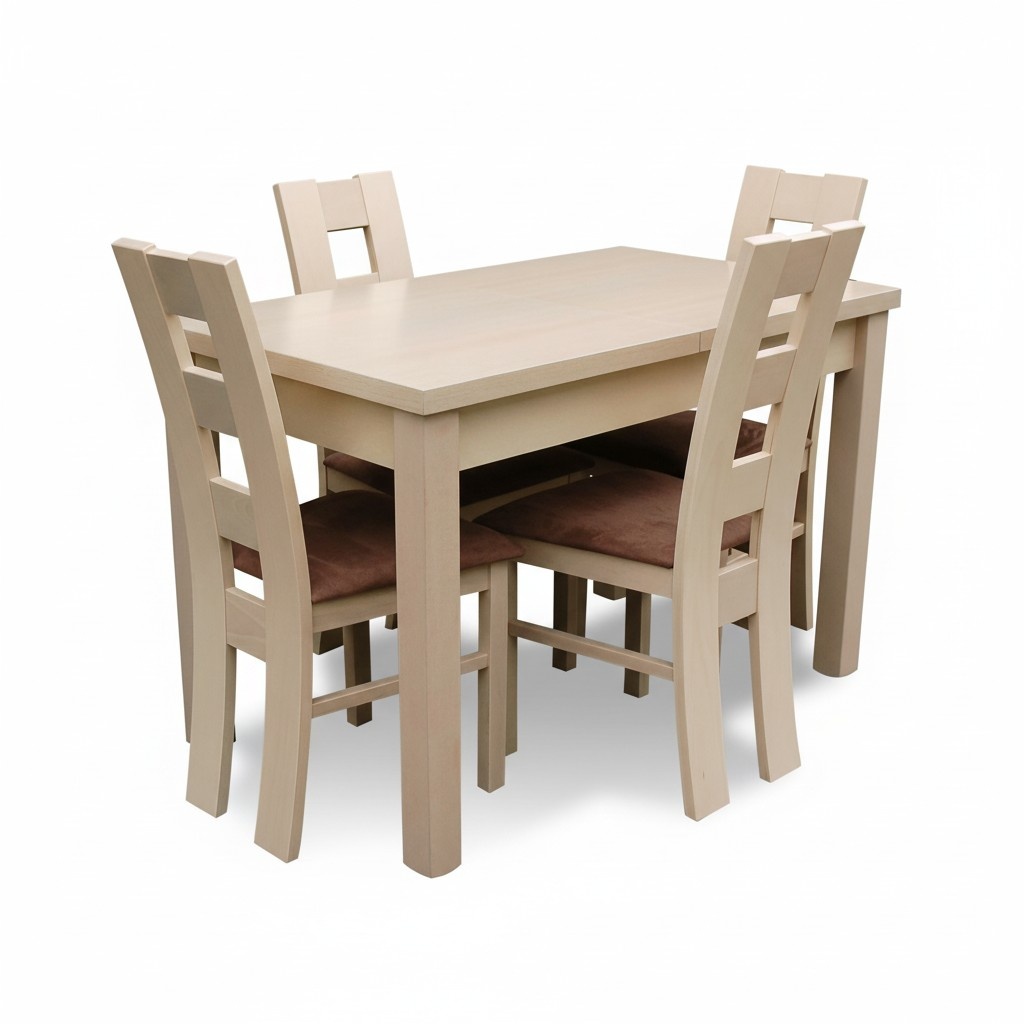 Dining Sets Designer Dining Room Set Chair Table 4 Chairs Group 5pcs.
