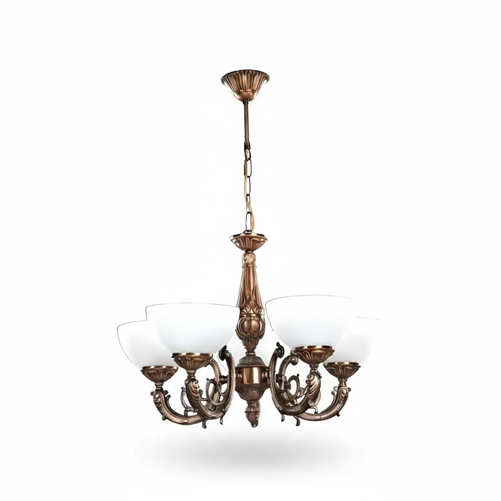 Ceiling lamp chandelier ceiling light antique chandelier lamp glass gold