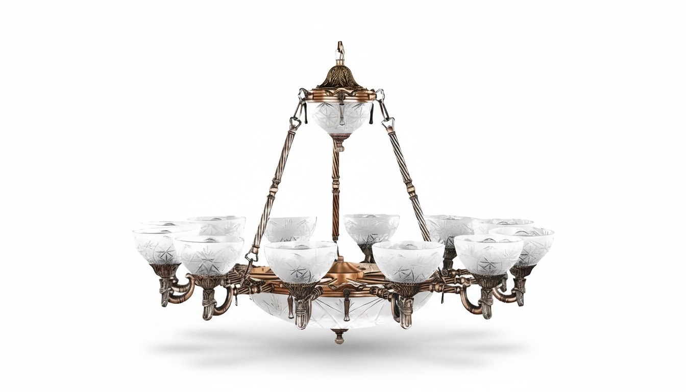 Ceiling chandelier lamp ceiling lamp chandelier glass 122cm lamps
