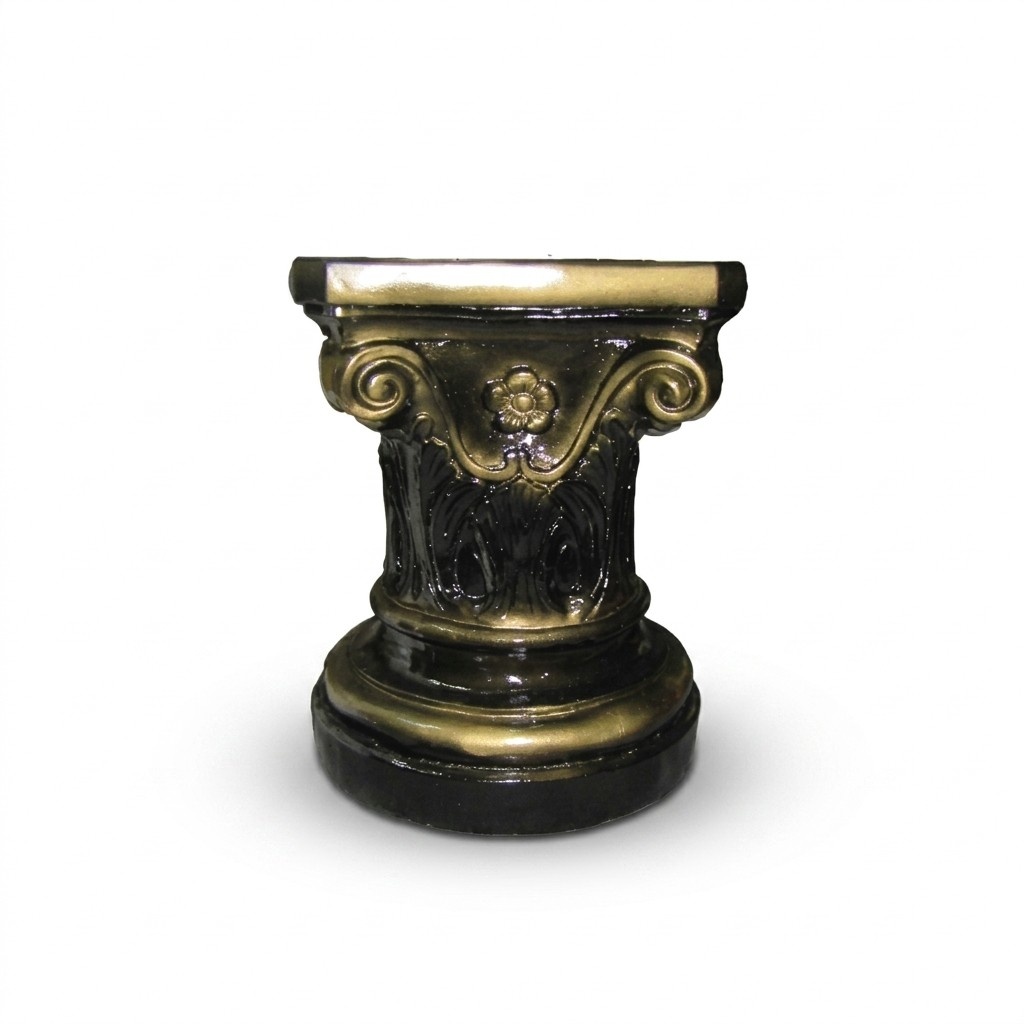 Antique style decorative greek column style gloss pillar figure 42 cm height (C14)