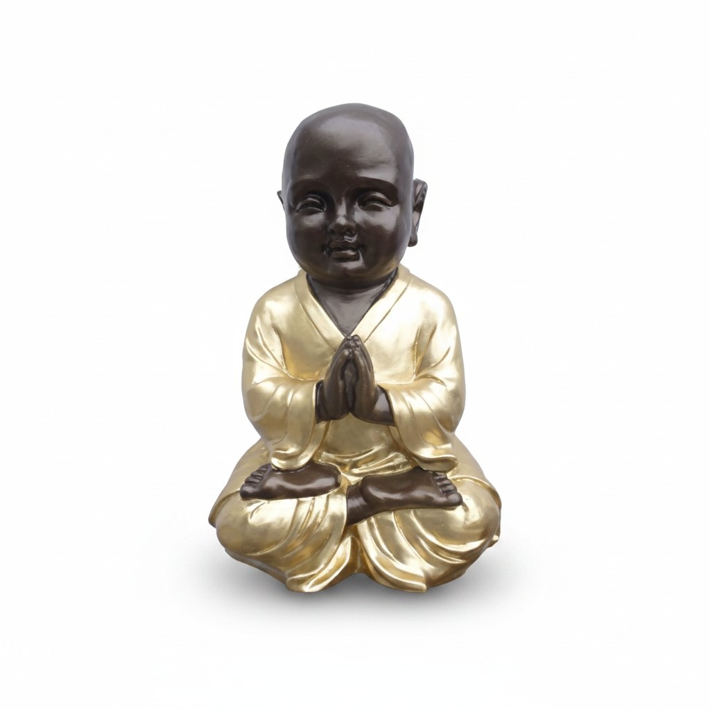 Baby Budai praying figure decoration statue sculpture 39 cm height (B39)