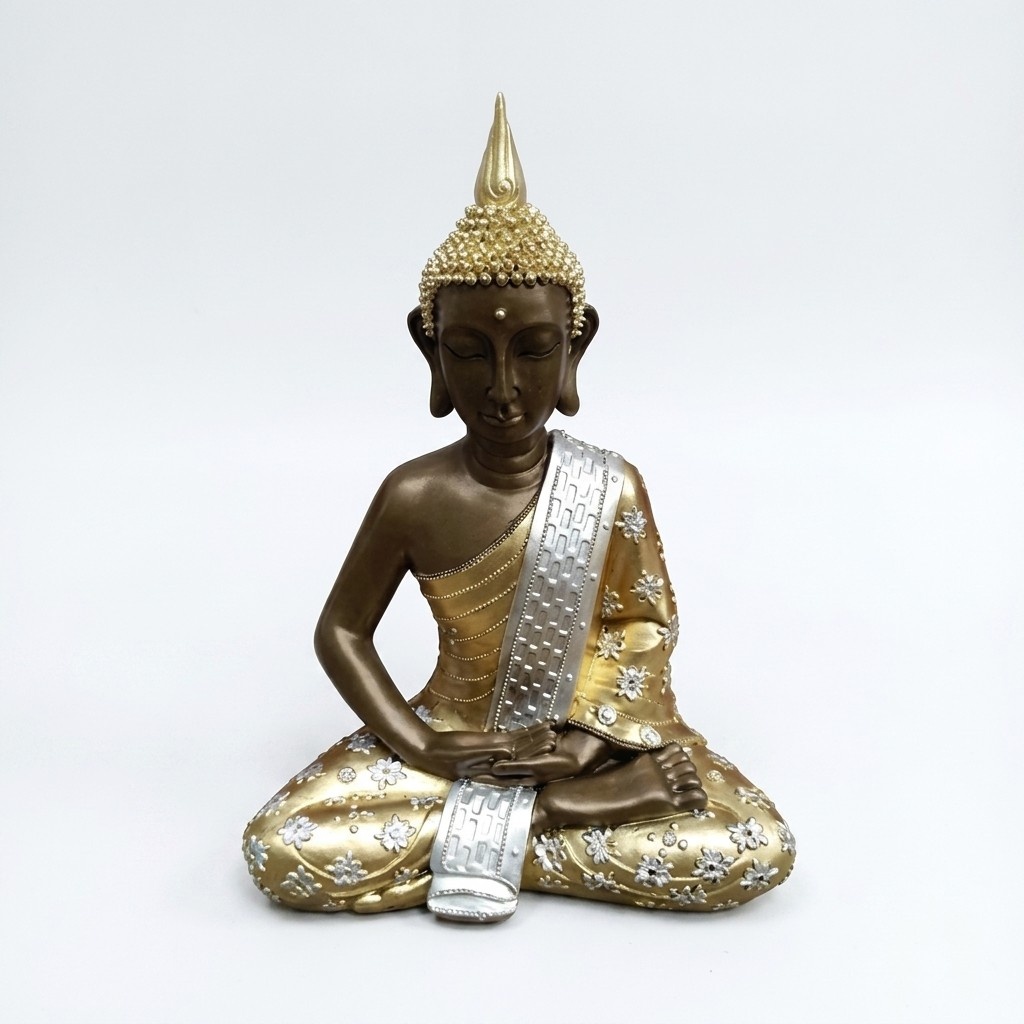 Malaysian Buddha figure decorative sculpture statue 60 cm height (B84)