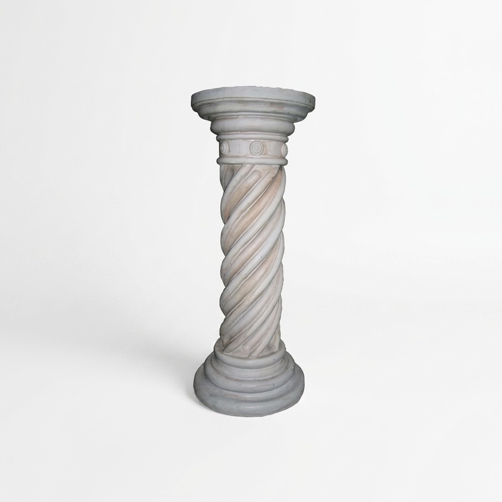 Decorative column figure in antique greek pillar style 75 cm height (C15)