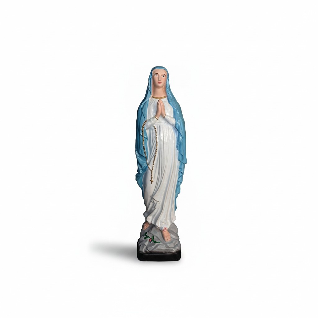 Decorative sculpture designed as a standing mother mary figure 44cm N60