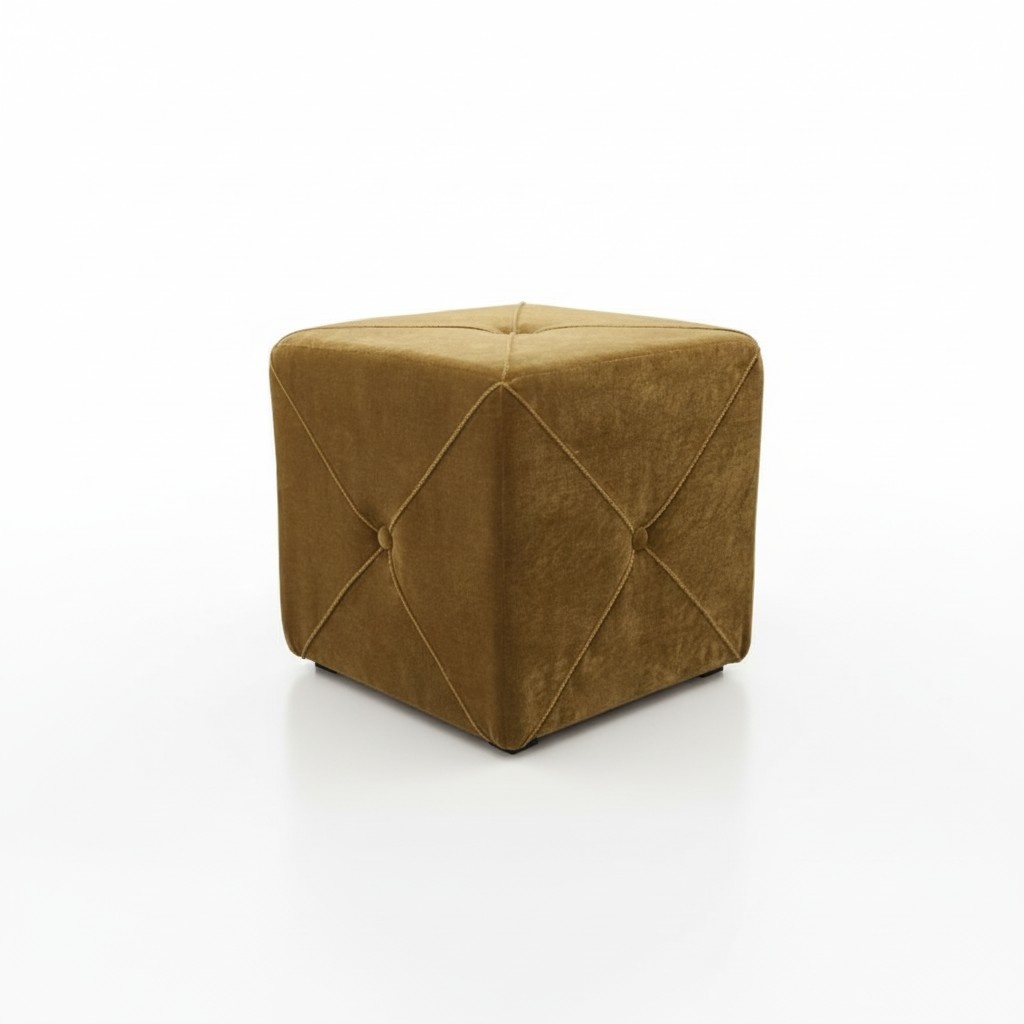 Stool Seat Footstool Pouf Living Room Designer Pufa Cube On Stock