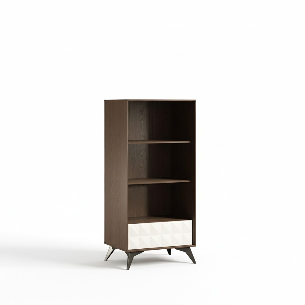 Modern style made of real wooden showcase/cupboard/bookcase/chest of drawers
