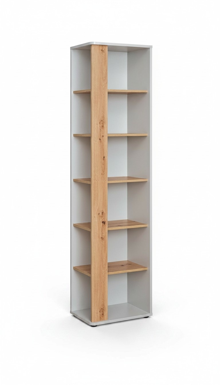 Bookshelf youth room luxury shelf bedroom wardrobe furniture wood