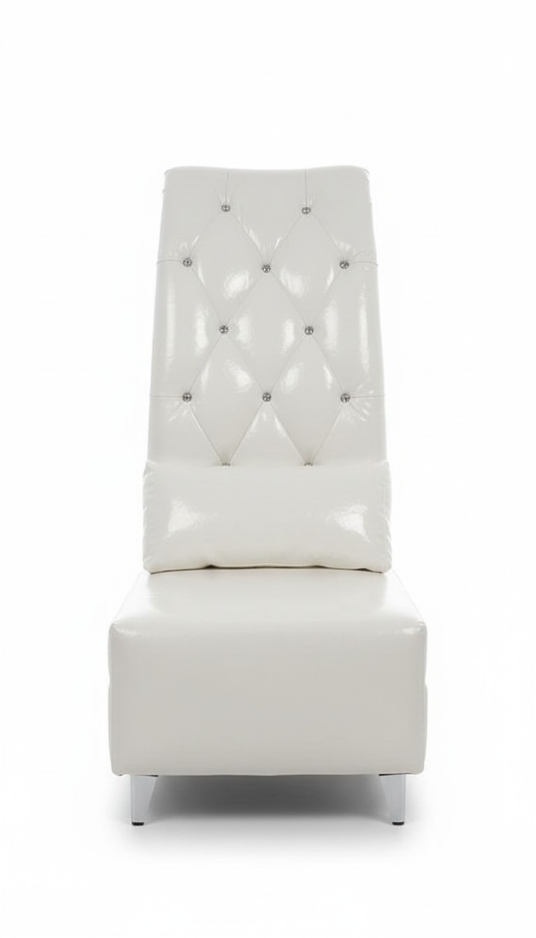 Design armchair club VIP throne lounge sofa couch with crystals cushions new