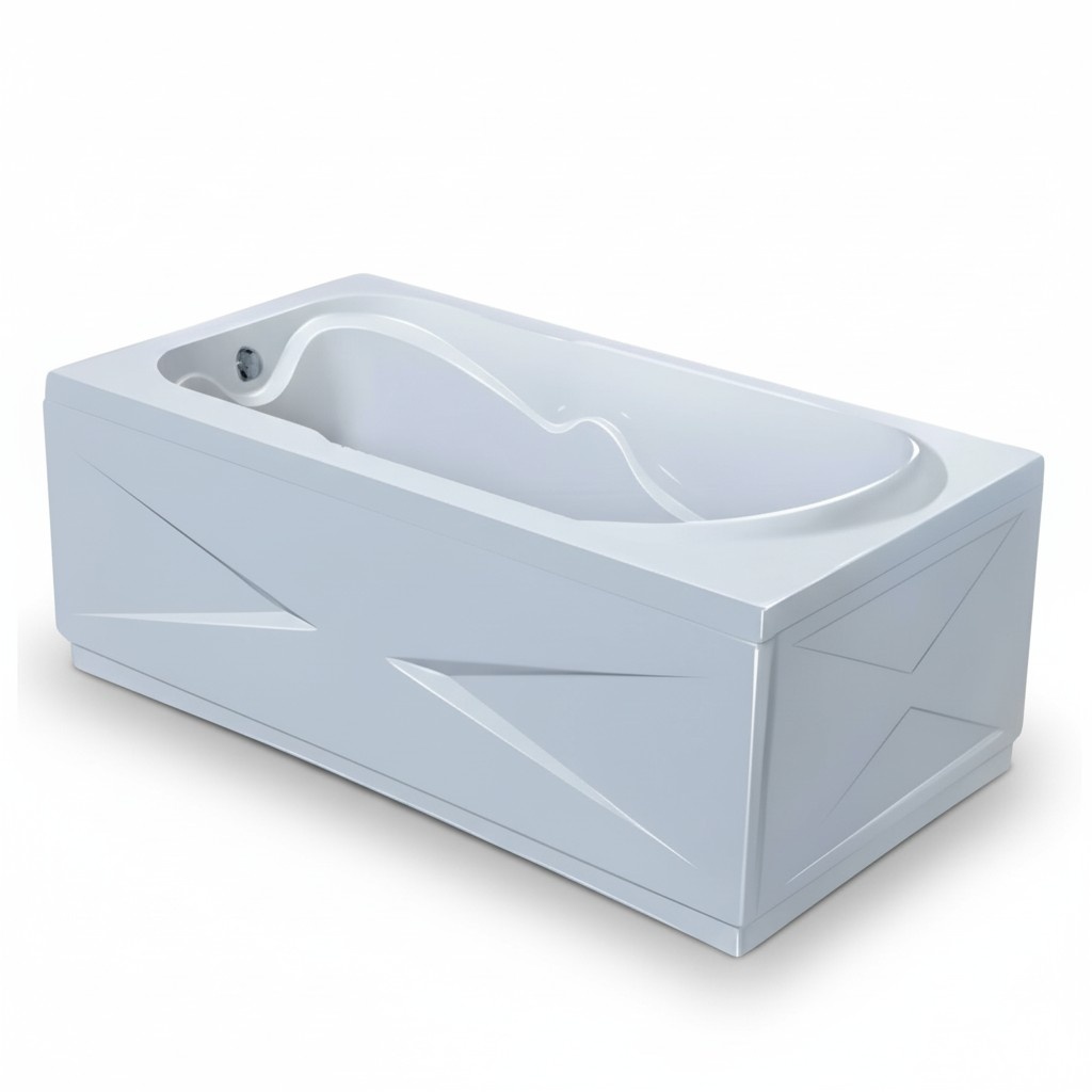Design Bathtub Acrylic Bathtub Luxury Bathtub Relax Bathtub Comfort Bathtub 130x71 cm