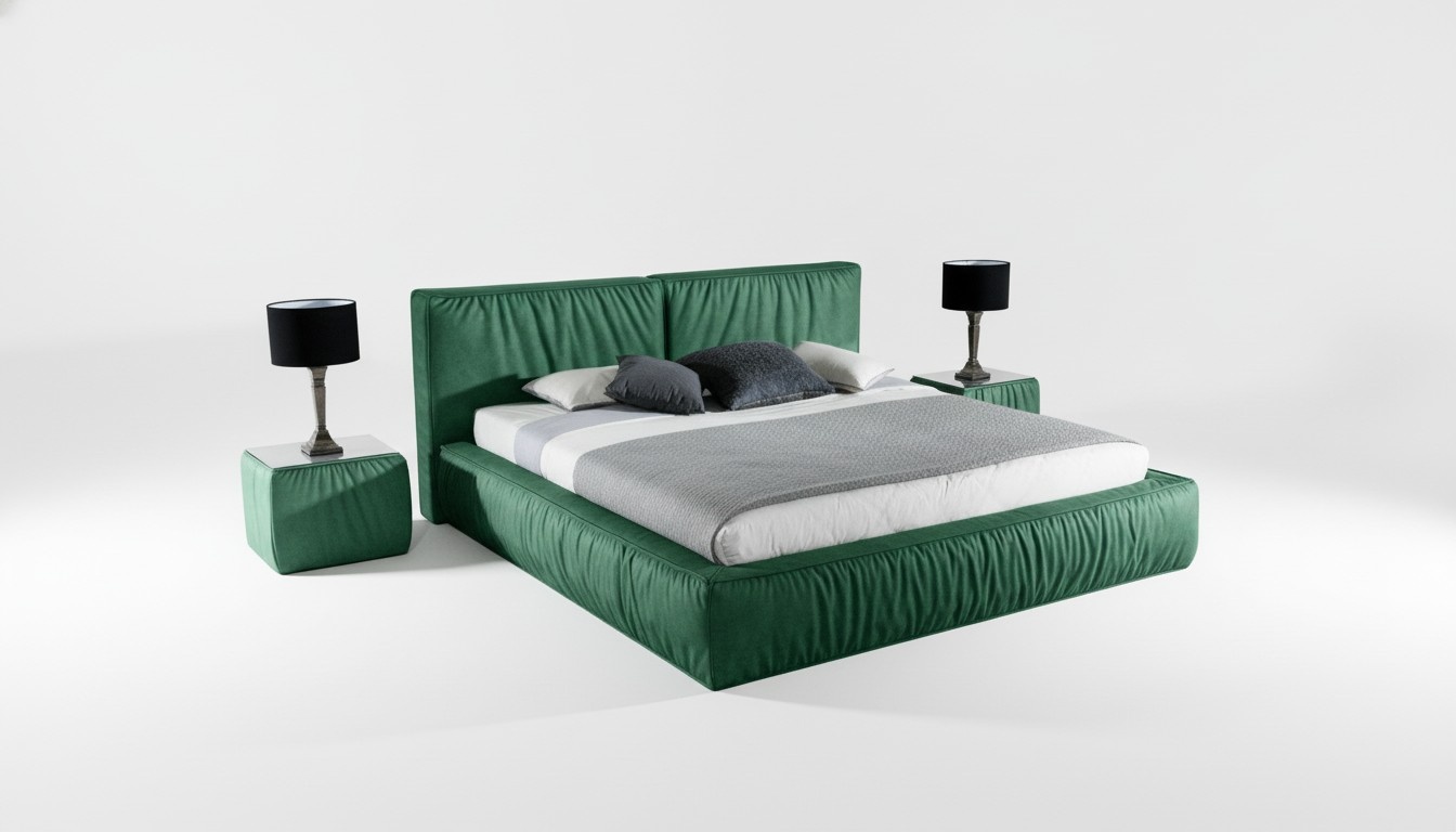 Design Beds Bedroom Sets Bed 2x Nightstand Classic Luxury Furniture 3tlg