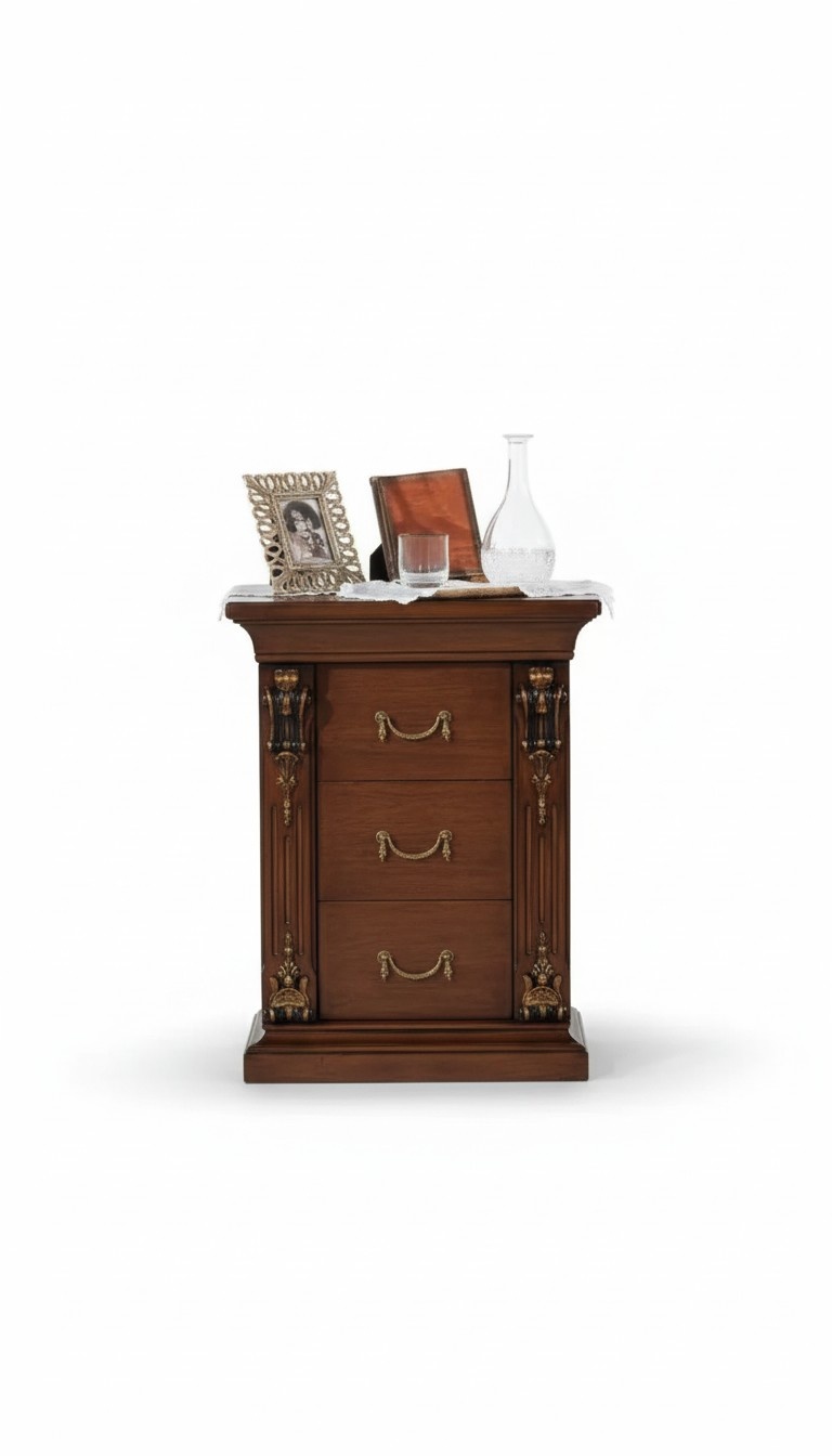 Design Bedside Table Side Tables Bedroom Wood Luxury Consoles