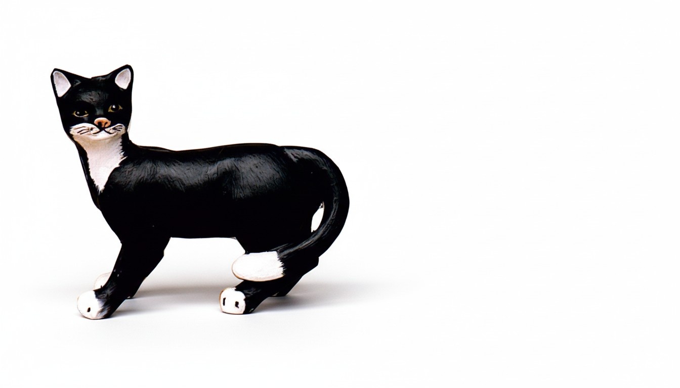 Design Cat Figure Statue Sculpture Figurines Decoration New 3045