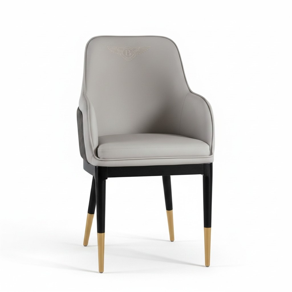 Design Chair Luxury Armchair Upholstered Chairs 1x Armchair Living Dining Room Leather New