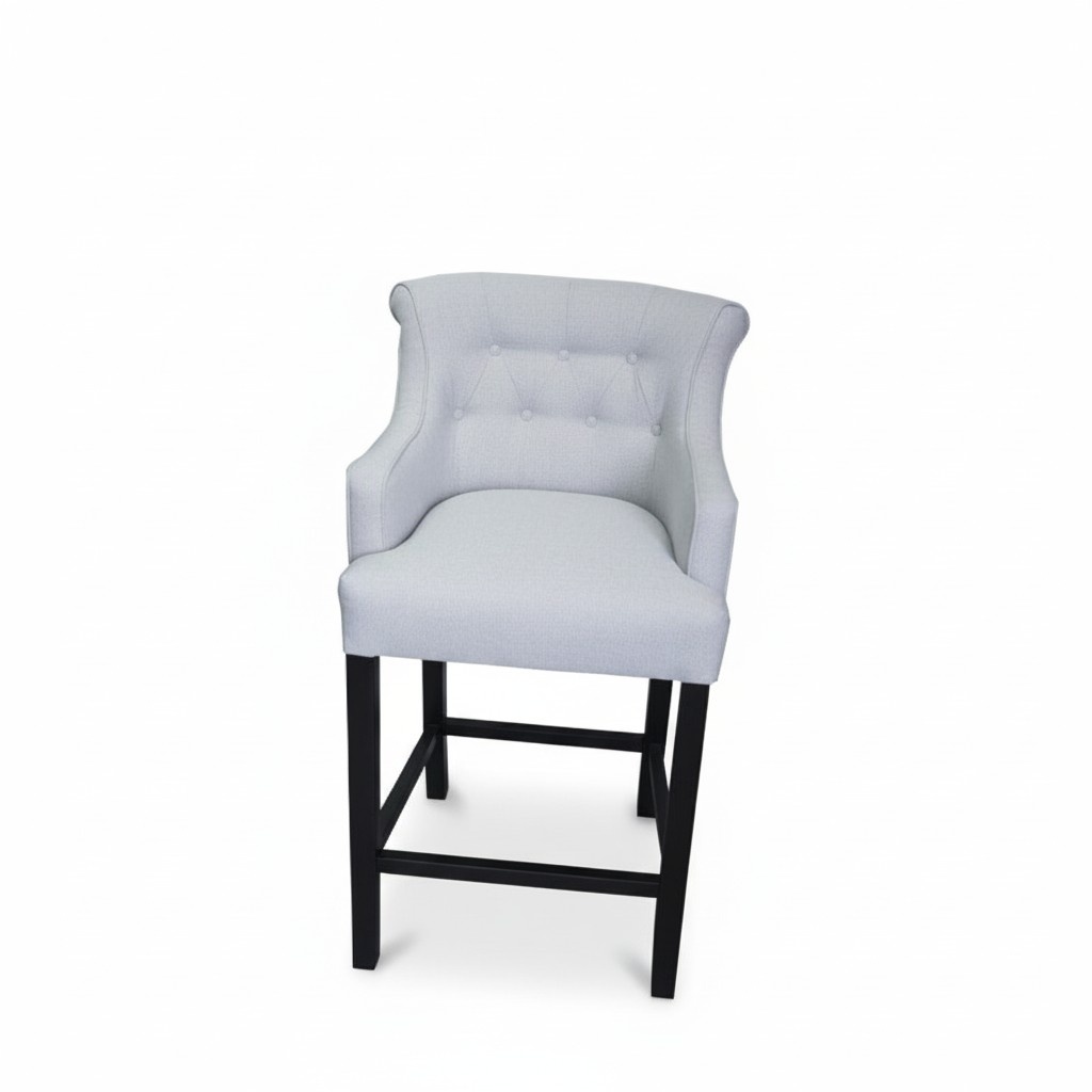Design chairs Chesterfield chair textile upholstery hotel group 4xset new set