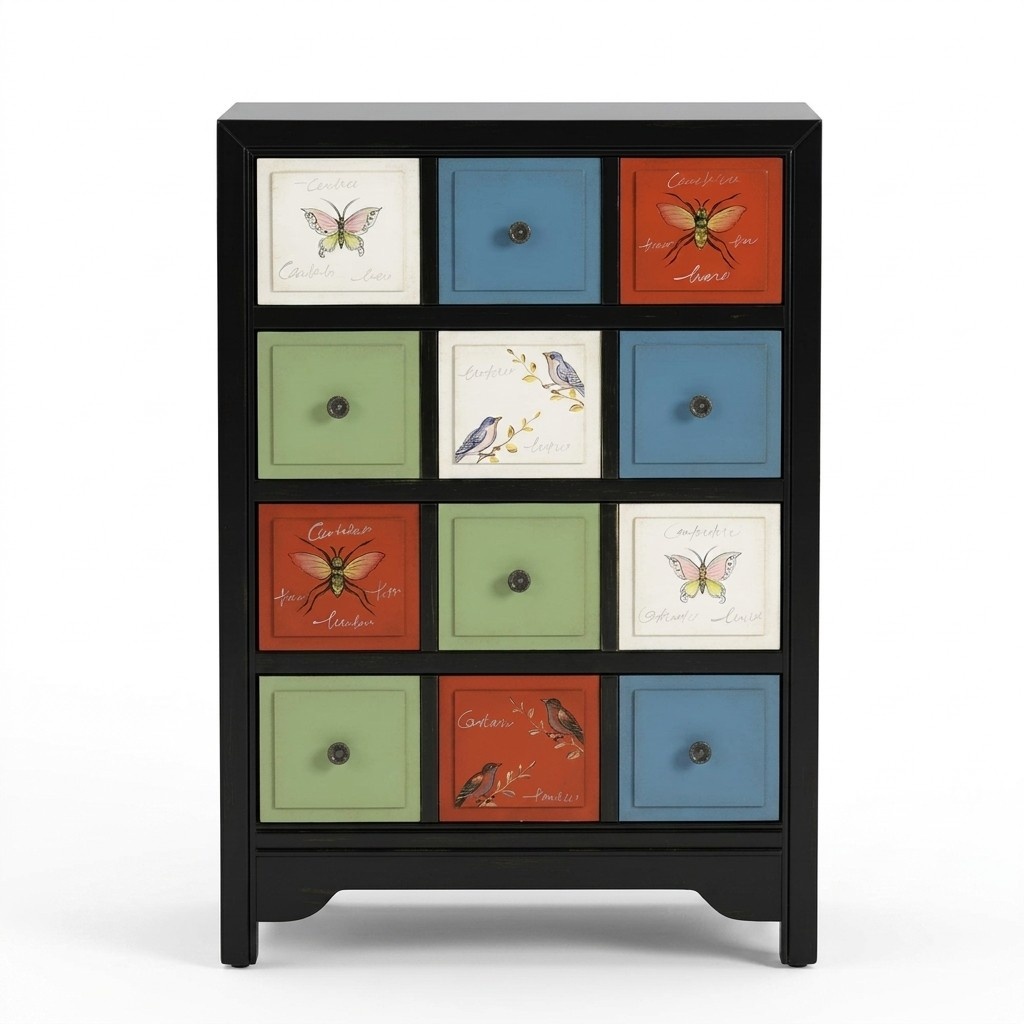 Design Dresser Luxury Wood Chests of Drawers Cabinet Shelf Console Furniture Sideboard