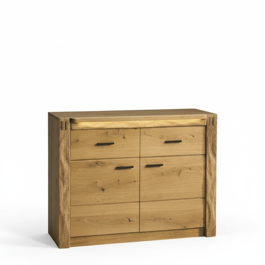 Modern style made of real wooden design sideboard/chest of drawers, model - F – K2