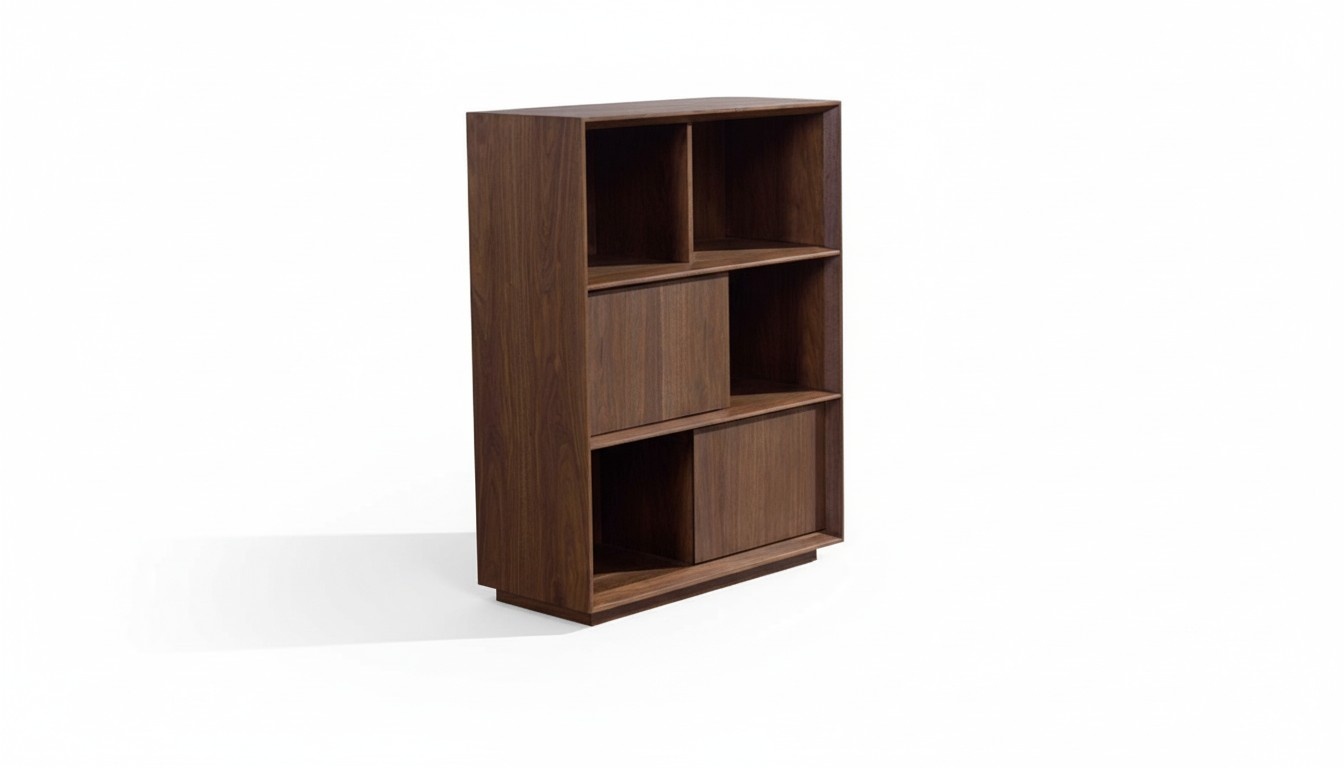 Design Dresser Side Lowboard Cabinet Luxury Illuminated Living Room Shelf