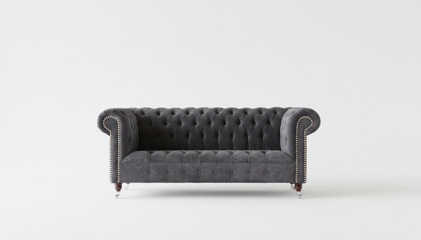 Design Chesterfield fabric couch sofa upholstery sofas New sofa 3 seater