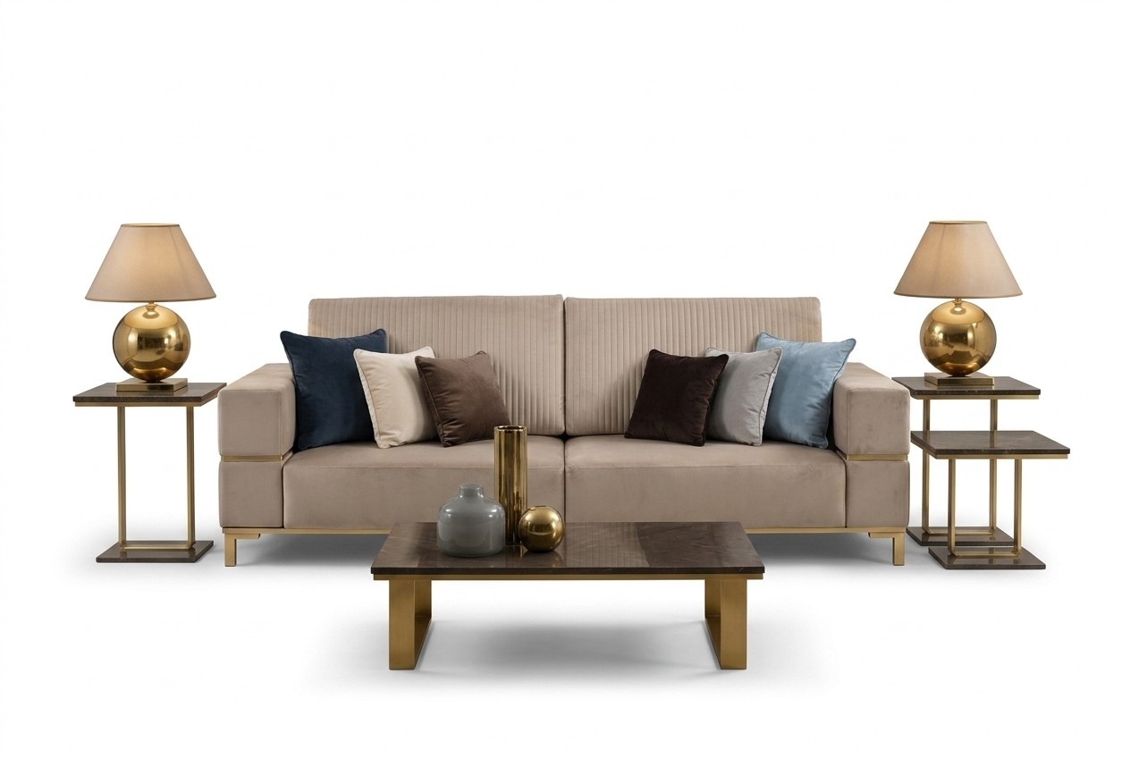 Design Classic Sofa Couch Sofas Upholstery 3 Seater Couches Seat Three Seater New