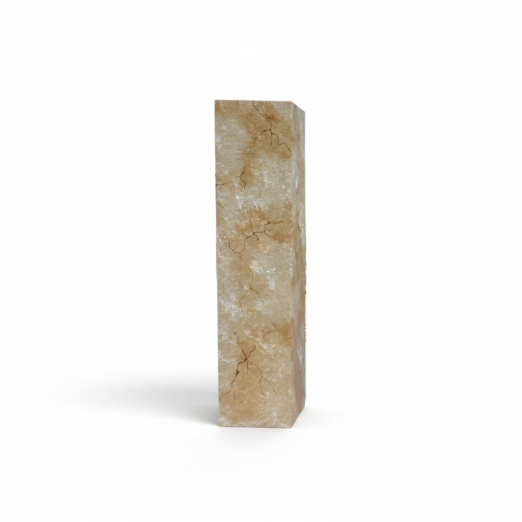 Decorative rectangular flower/floor stand in antique marble column style 75 cm height 100 cm height, model - 1097 XXL