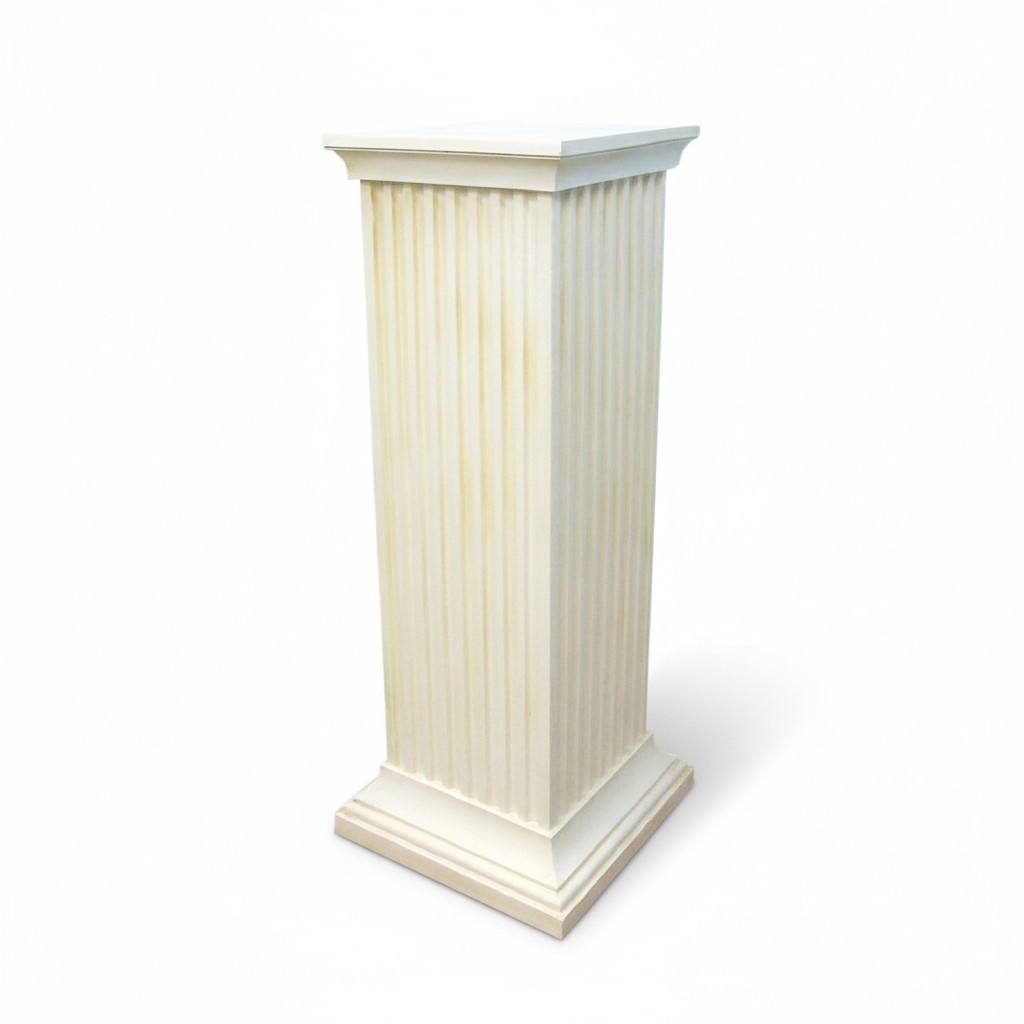 Design massive floor stand in antique greek column style, 120,5cm height, model - 1075 XXL