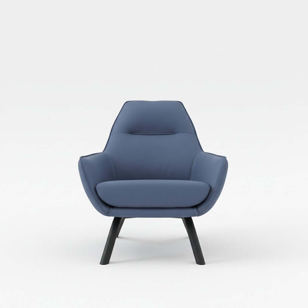 Design Couch Sofa Seater Fabric Lounge Club Upholstery Luxury Ears Seat Relax Armchair