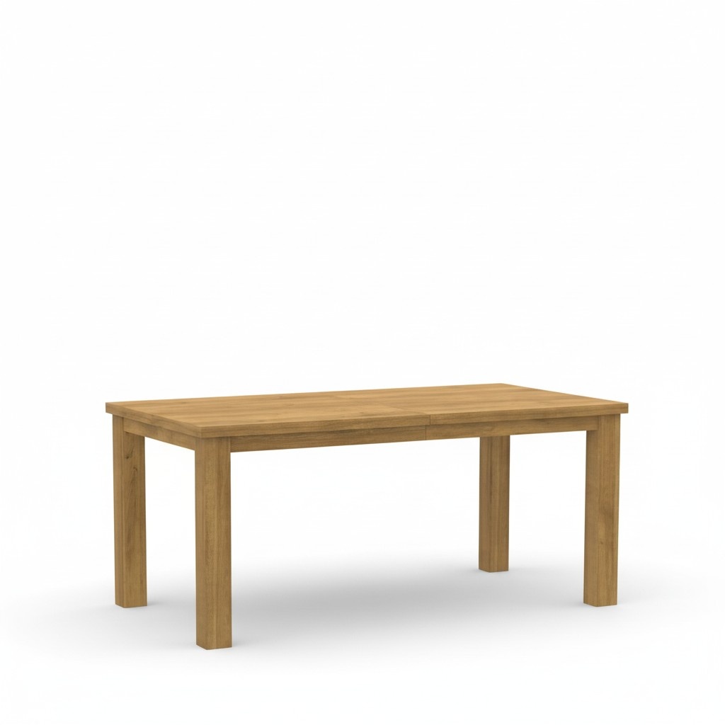 Classic country style made of real wooden rectangular dining table, model - F – S1