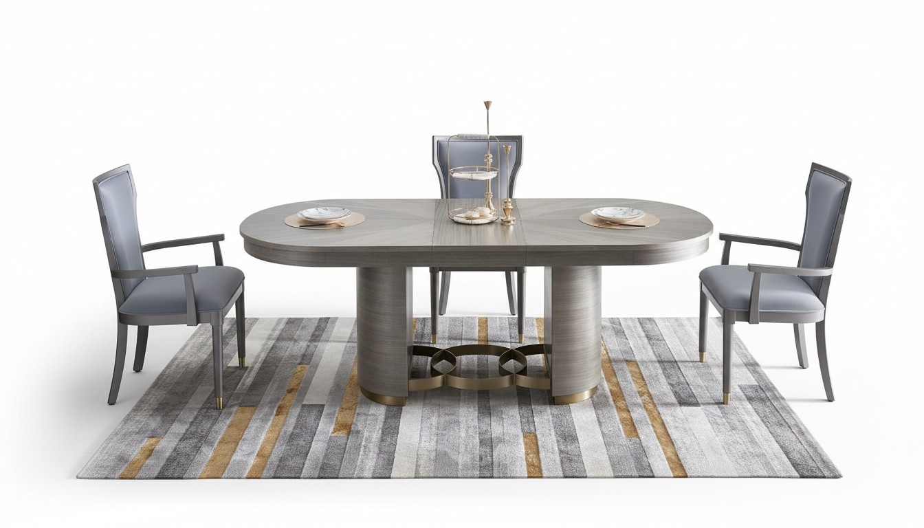 Design Dining Table Wood Stone Table Modern Dining Tables Furniture 221x95 Tables Wood New