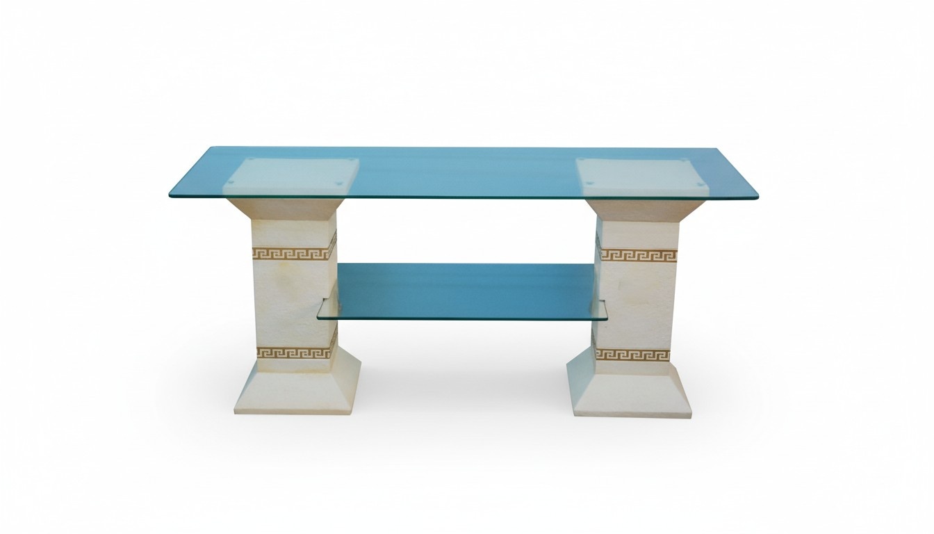 Design Display Case Shelf Glass Column Cabinet Showcases Shelves Cupboard Living Room 1874