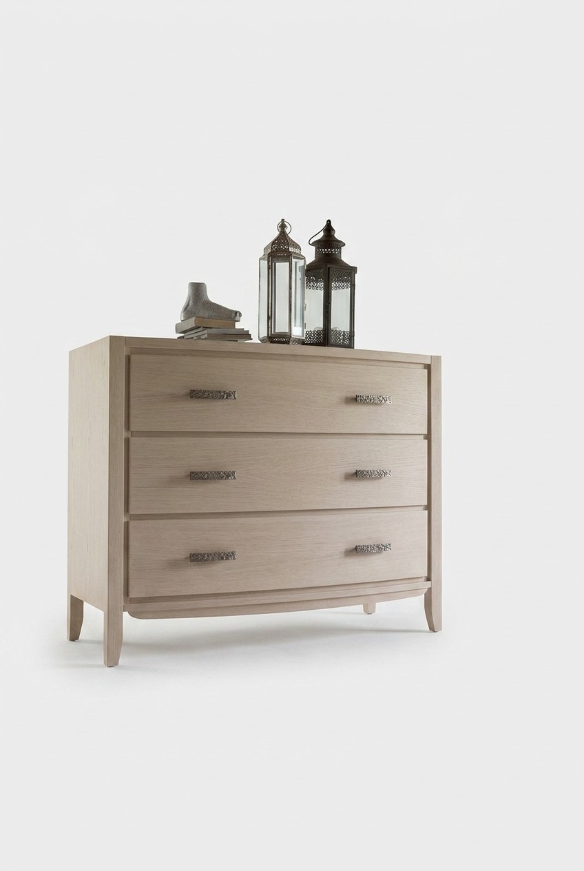 Design Chest of Drawers Wooden Cabinet Chests Beige Italian Furniture Console