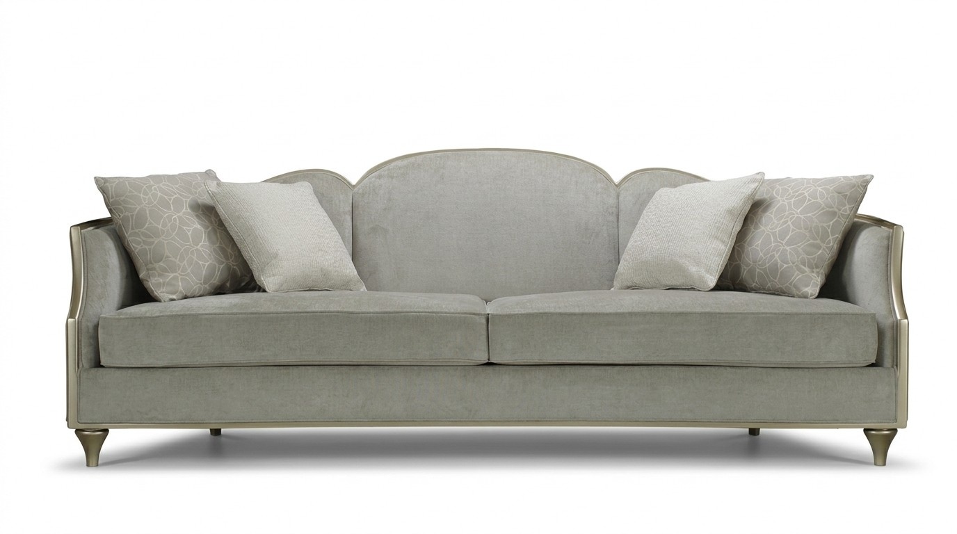 Design Furniture Sofa Coch 3 Seater Upholstered Sofas Living Room Couches Three Seater New