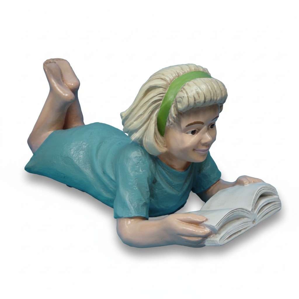 Design girl figure statue sculpture figures sculptures decoration deco New 4