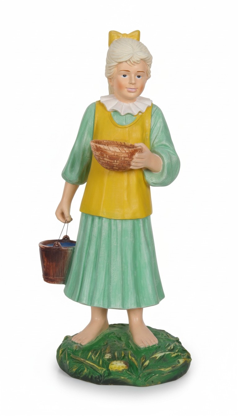 Design girl figure statue sculpture figures sculptures decoration decorative garden