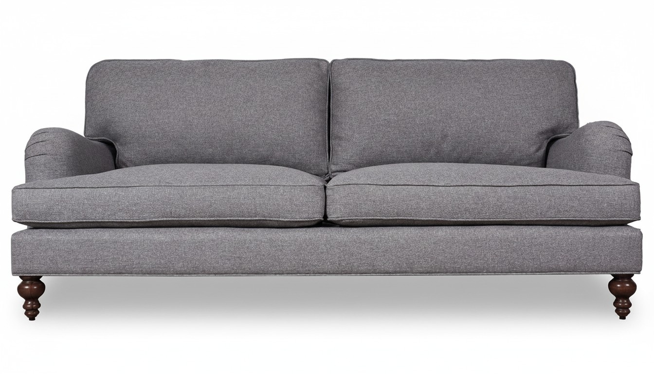 Design blue sofa 3 seater Chesterfield fabric couch upholstery sofas textile couches