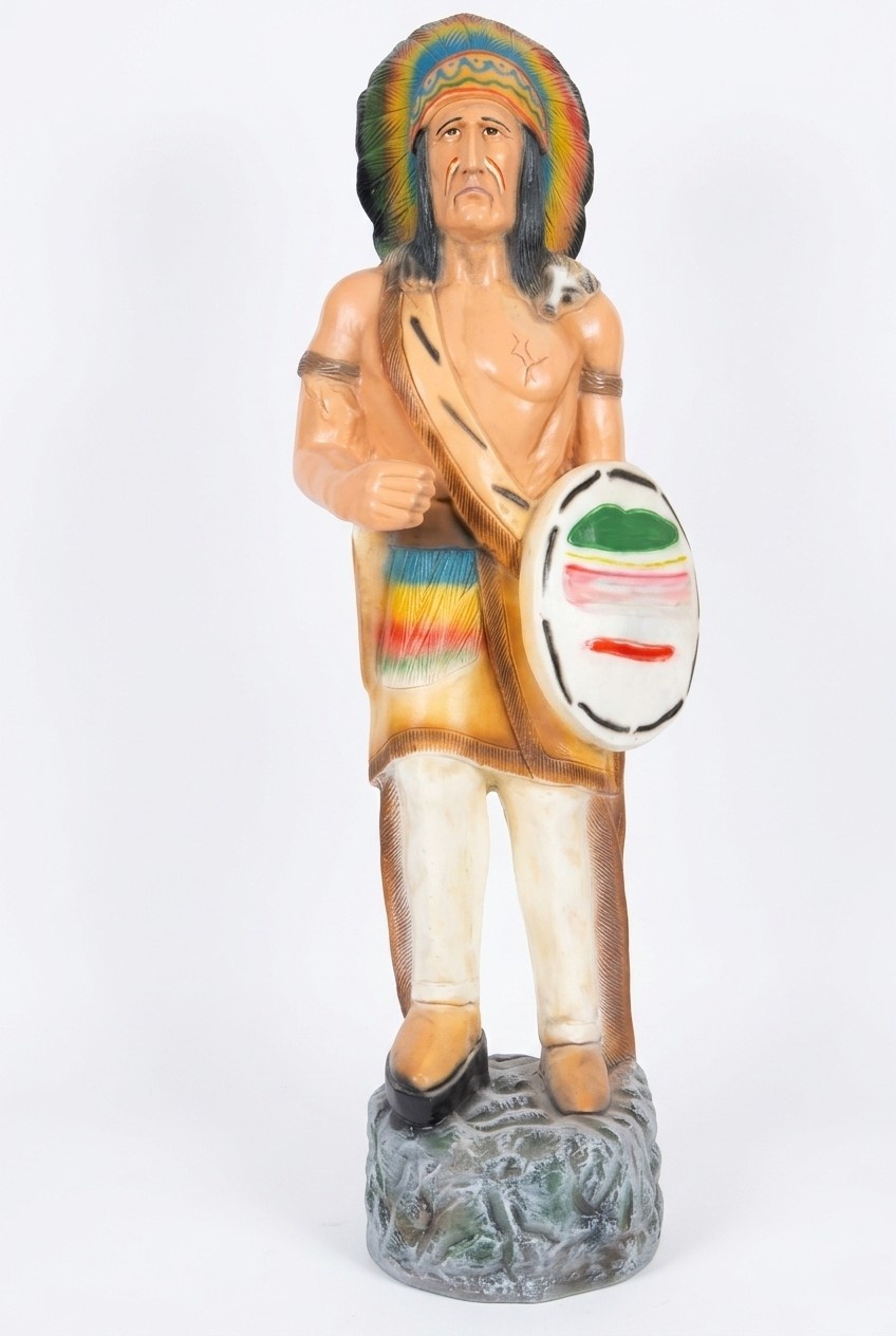 Colorful decorative indian figure decorative sculpture statue 155cm length