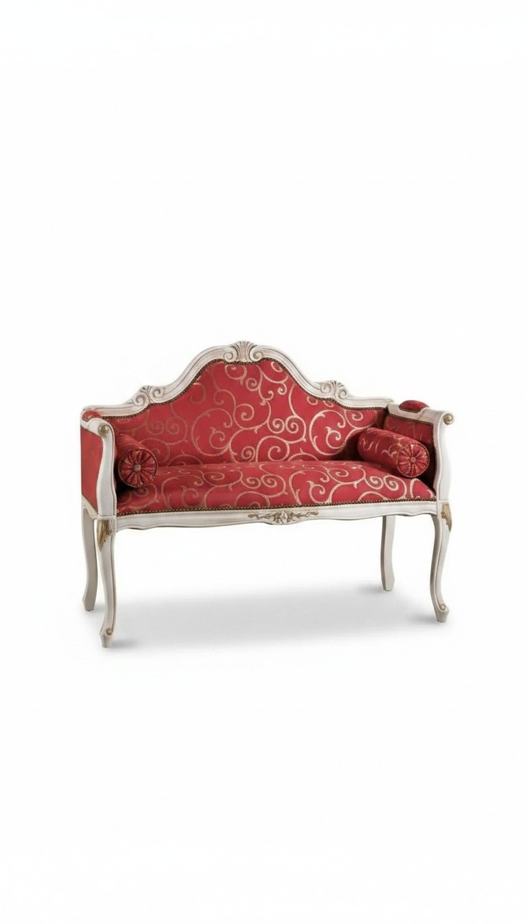 Design Italian Furniture 2 Seater Sofa Couch Upholstery Lounge Couches