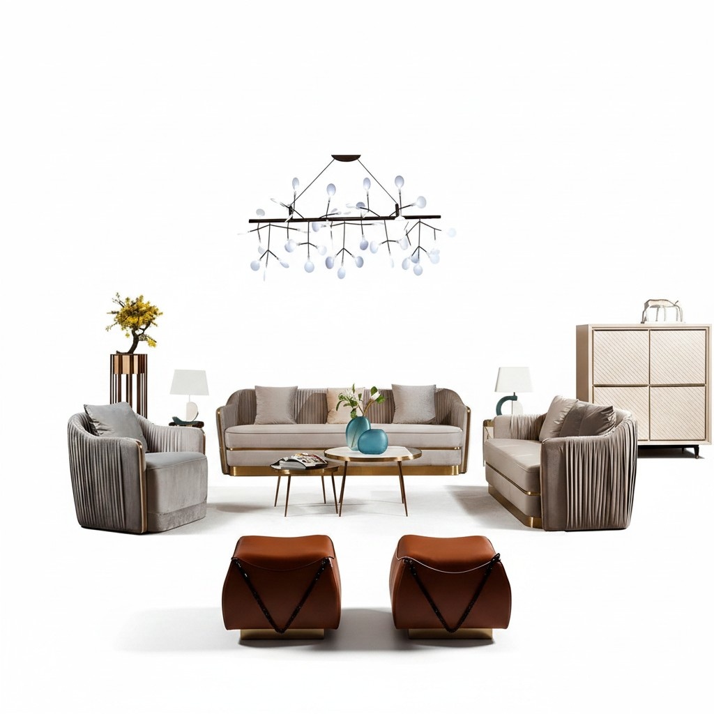 Design Lounge Club Sofa Couch Upholstery Seat Set 311 Italy Furniture Sets