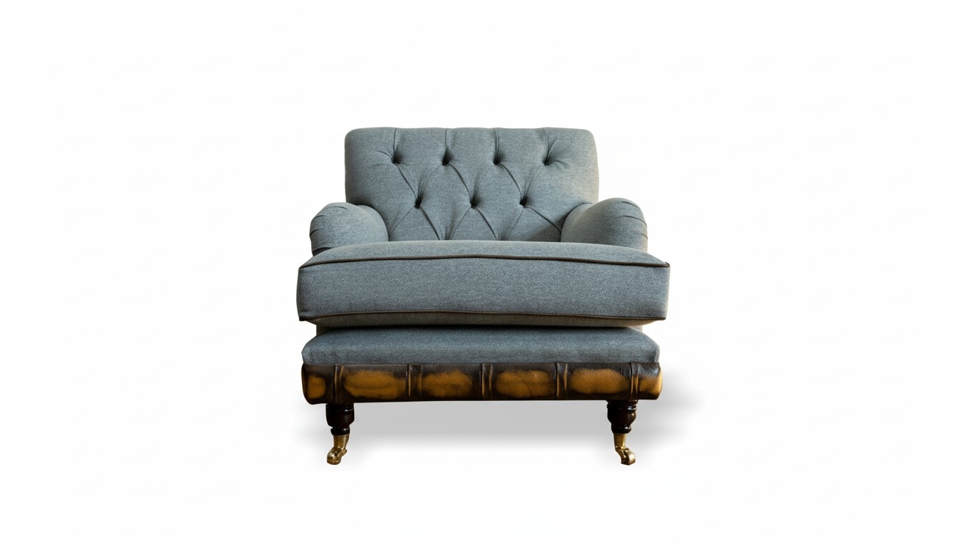 Design Luxury Chair Armchair Sofa 1-Seater TV Lounge Chaise Sofa Leather Textile