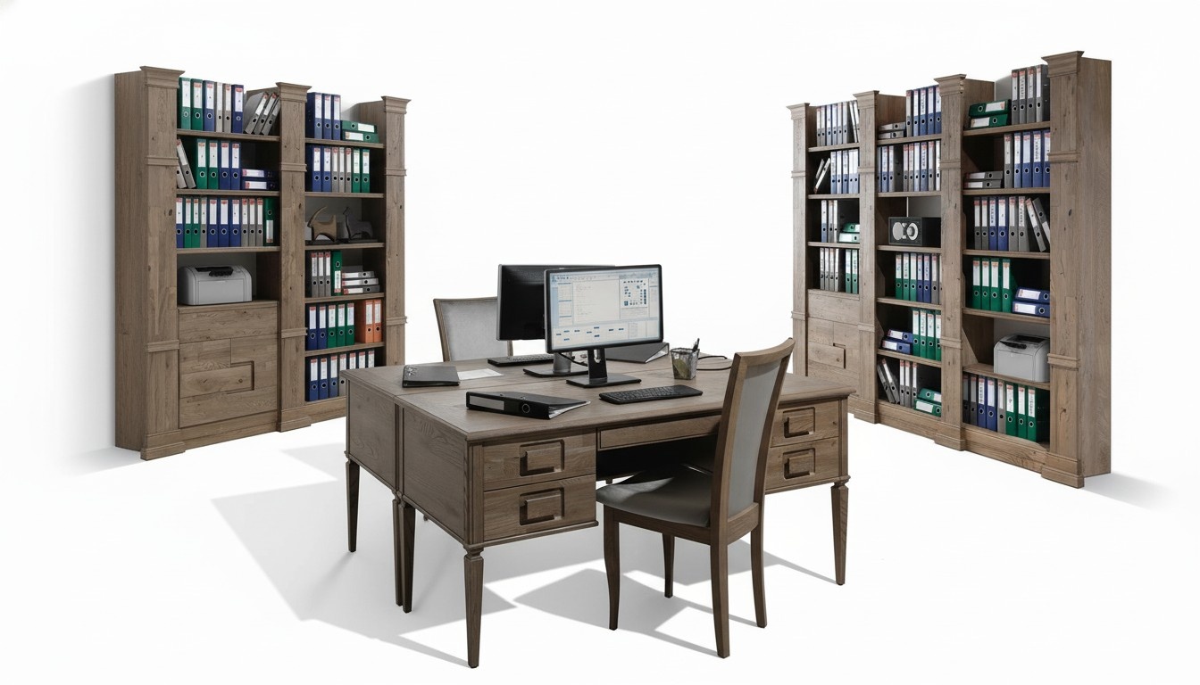 Design office office law firm table shelf filing cabinet desks office furniture