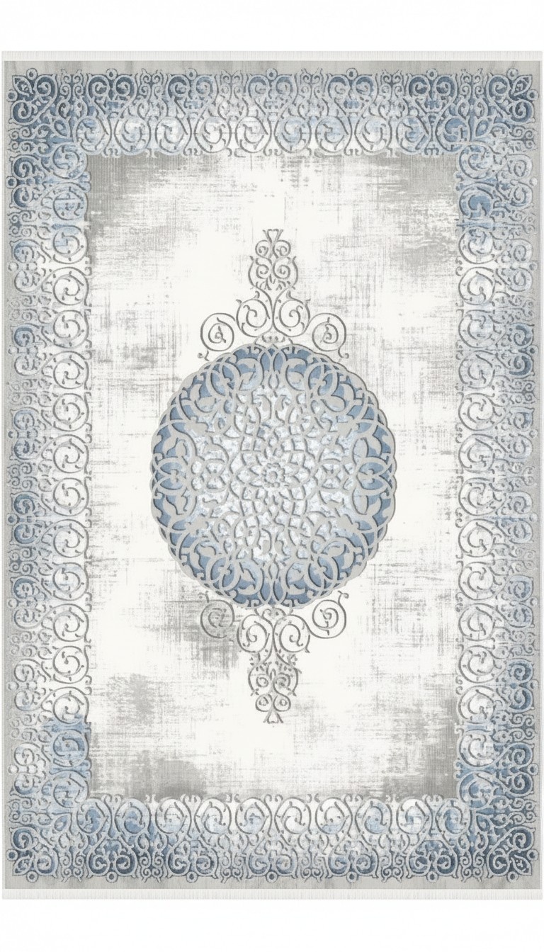 Design Orientte Rugs Abstract Carpet Living Room Blue 160x230cm