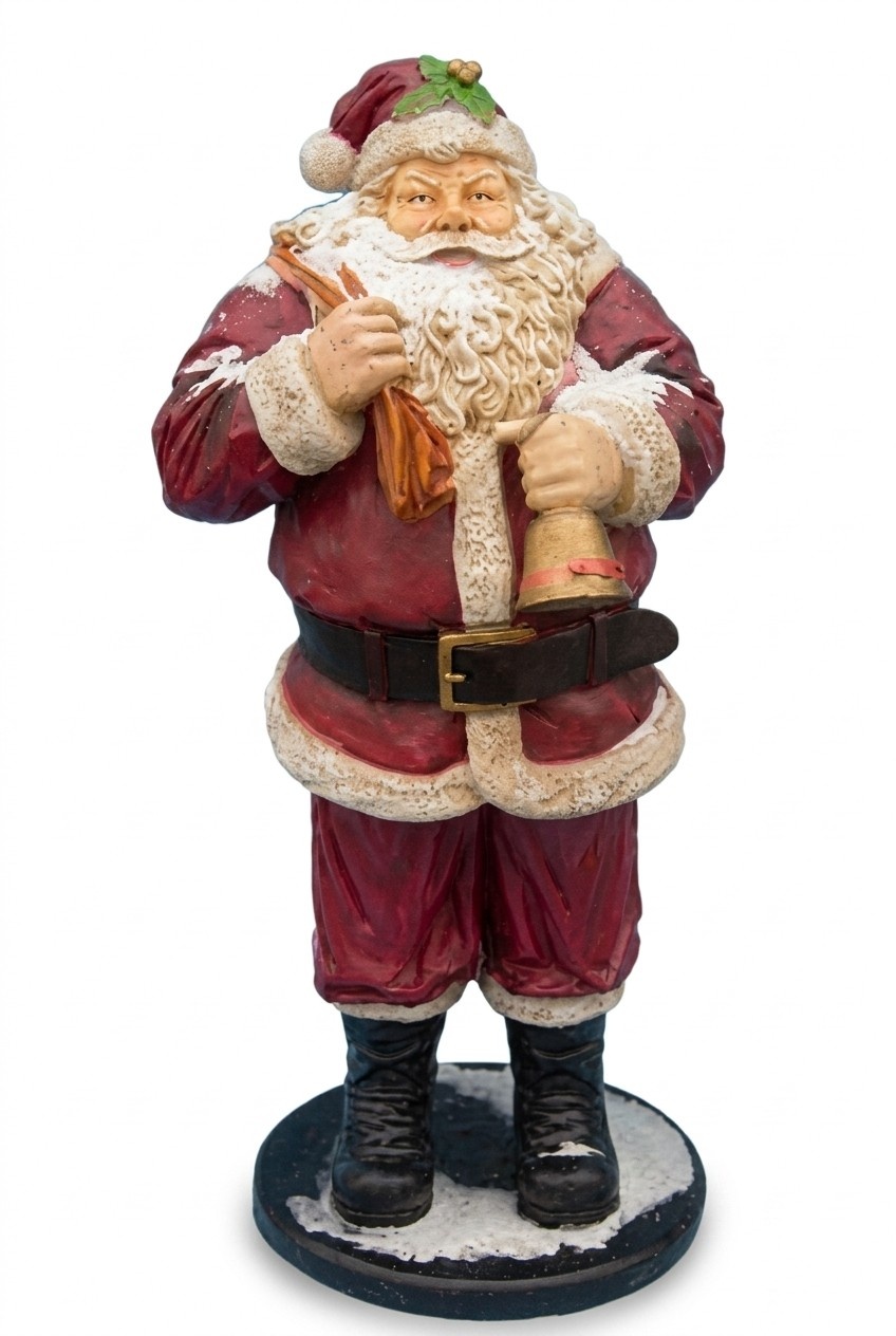 Design massive santa-claus figure decorative sculpture 180cm height