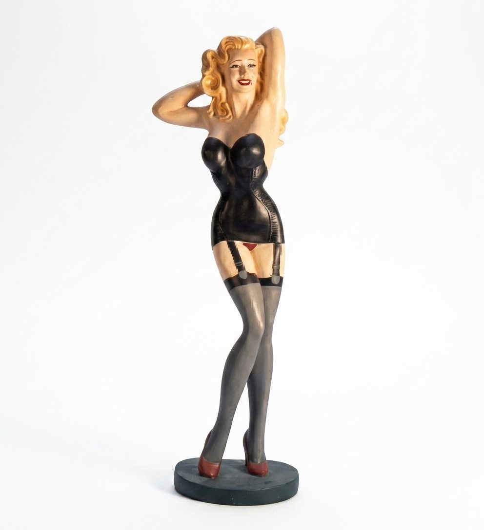 Design Sexy US Women Figure Statue Sculpture Figures Sculptures Decoration Deco