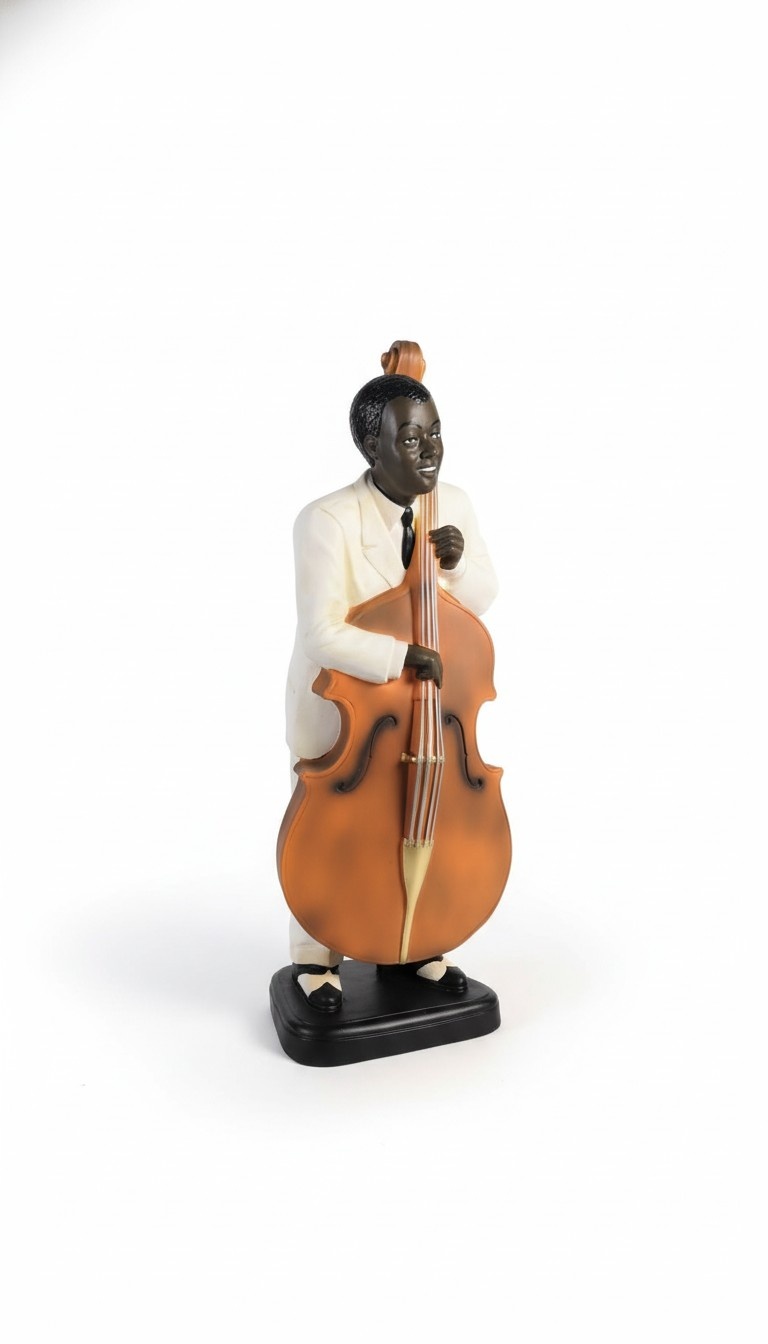 Design Singer Figurine Statue Sculptures Decoration Deco 57 cm Sculpture New Statues